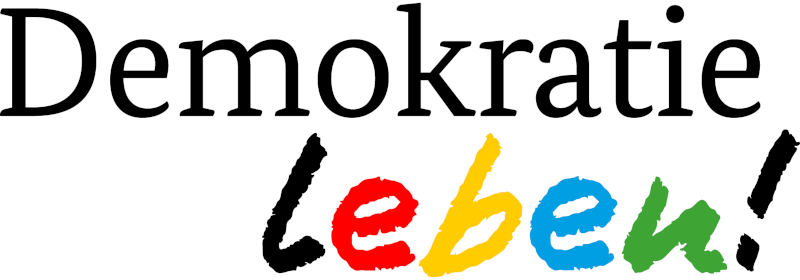 Logo: Demokratie leben!